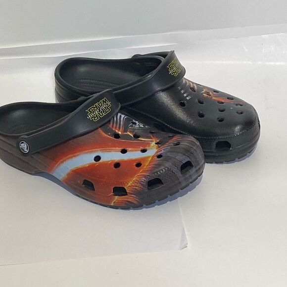 CROCS Shoes - Crocs Unisex Adult Black Classic Star Wars Villain Clog Men 's-9 Women 's-11